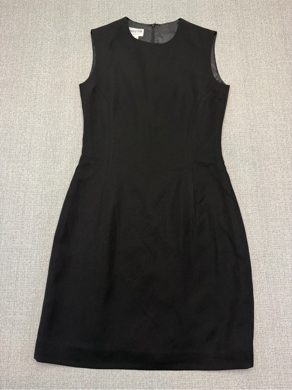 Pendleton Vintage Black Sheath Dress Triacetate Blend
